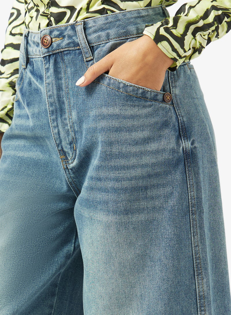 Ginger Mid Rise Straight Fit Jeans - Image 4